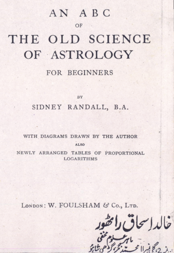 The old science of astrology