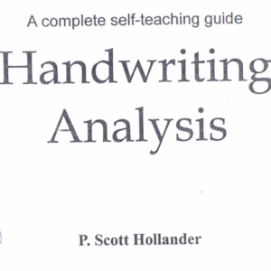 A complete self teaching guide Handwriting Analysis