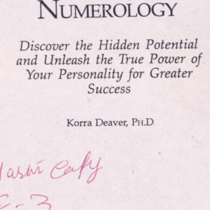 The master numbers in numrology