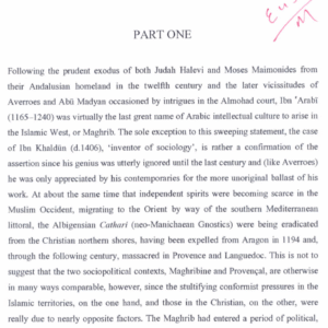 Occult Tradition of Tarot in tareey with Ibn Arabi life & teaching.