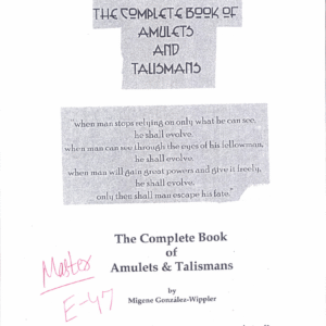 Complete book of Amulets and Talisman