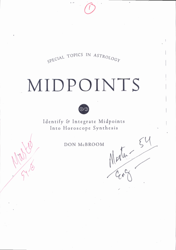 Midpoints (Astrology)