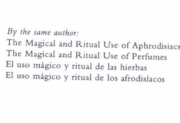 Magical & ritual use of Herbs