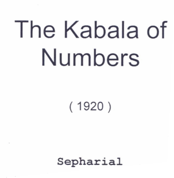 The Kabala of Numbers