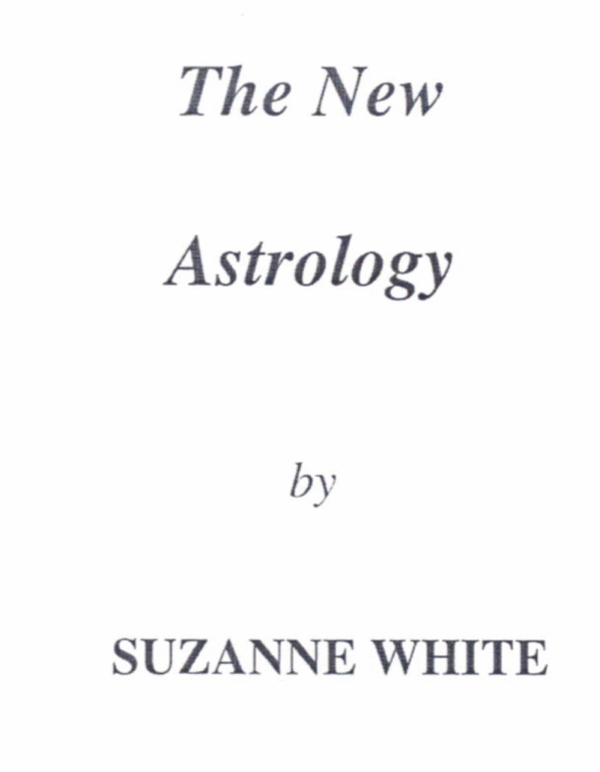 The New Astrology