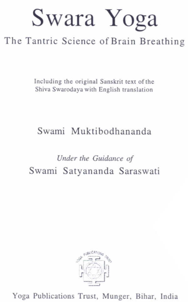Swara Yoga