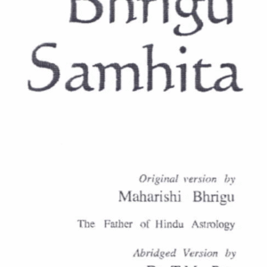 Bhrigu Samhita