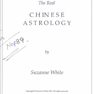 Chinese Astrology