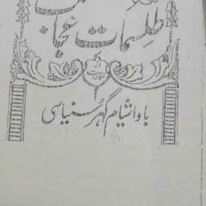 Tilsamaat-e-Ajaaib (Bawa Shyam Gehar Sanyaasi)